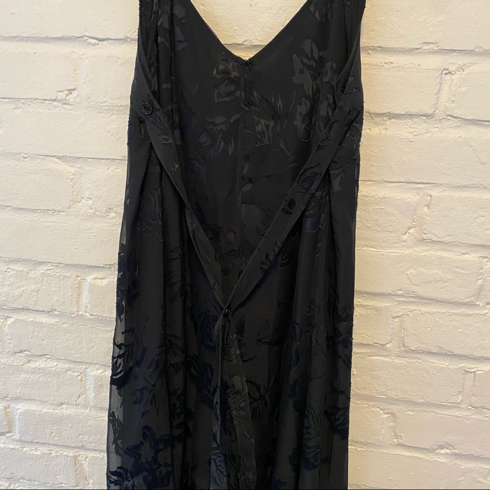 NWT Rag & Bone Lace Midi Slip Dress • The Colette Black Floral Lined Slip Dress - Picture 5 of 11